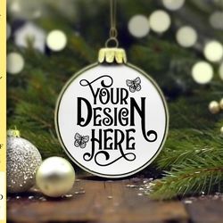 christmas ornament mockup vol-78