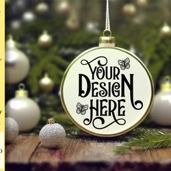christmas ornament mockup vol-79
