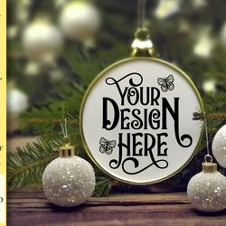 christmas ornament mockup vol-81