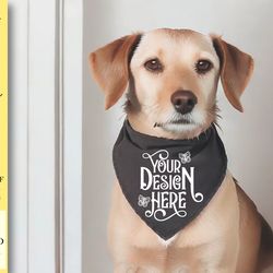 dog bandana mockup vol-8