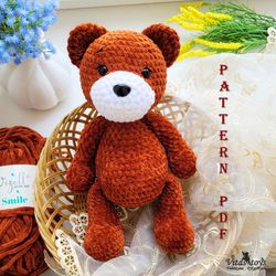 amigurumi Toy Bear Plush crochet pattern