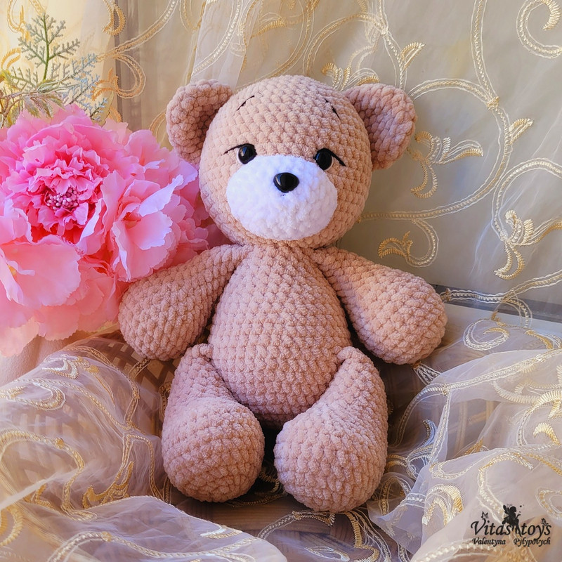 Amigurumi Toy Baby Bear Plush Crochet Pattern 0