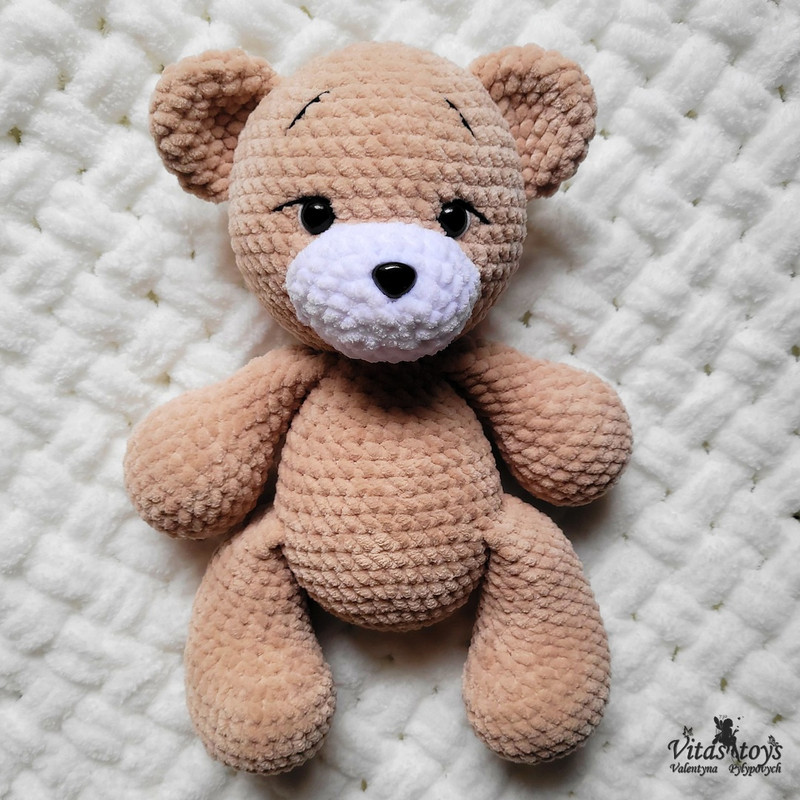 Amigurumi Toy Baby Bear Plush Crochet Pattern 7