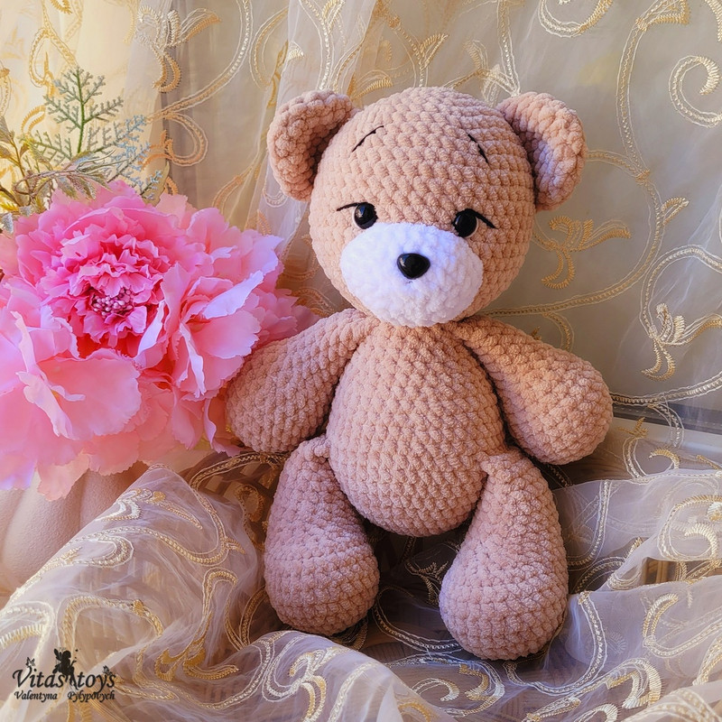 Amigurumi Toy Baby Bear Plush Crochet Pattern 6