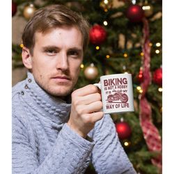 motorcycle slogan mug unique motorbike lovers mug ideal gift for bikers motorcycle lovers motorbike enthusiast mug racin