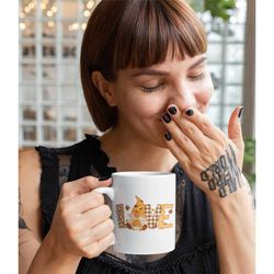 autumn mug autumn decor fall decor fall mug cozy mug gift idea gonk mug gnome mug mug fall gift coffee mug pumpkin spice