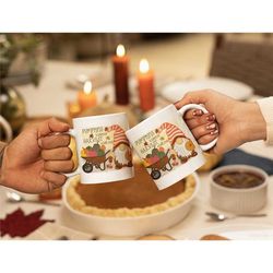 autumn mug autumn decor fall decor fall mug gonk mug cozy mug gift idea gnome mug fall gift coffee mug pumpkin spice mug