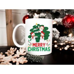christmas mug festive mug winter mug christmas theme gift tradition christmas mug kids gift santa gift gonk gift cute ki