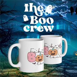 halloween mug halloween gift spooky pumpkin ghost mug spooky gift fall gift seasonal gift mug seasonal coffee lover mug
