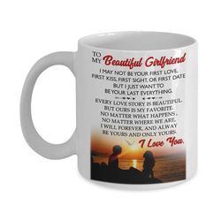 best girlfriend mug, beautiful girlfriend mug, girlfriend gift, gift for her, anniversary gift, anniversary gifts, birth