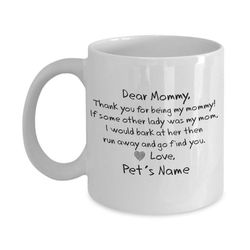 custom pet coffee mug, custom pet mug, custom mug, personalized pet cup, custom mug, gift for dog mom, gift for cat mom