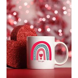 valentine's day mug, valentine's day gift, love mug, valentine mug, gift for her, coffee mug, anniversary gift, mother's