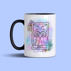 aries| horoscope| 11oz mug | zodiac| gift| astrology| starsign|