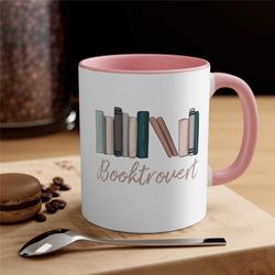 booktrovert, coffee mug, introvert gift, reading mug, reading writer gift