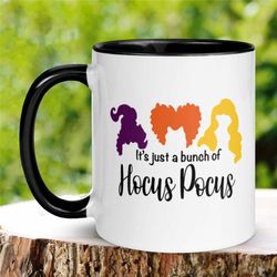 halloween mug, hocus pocus mug, sanderson sisters, witch mug, witchy mug, fall mug, halloween cup, halloween gift, hallo