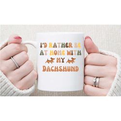 Dachshund Dog Mug, Dachshund Gift, Dachshund Lover Gift, Dachshund Owner Gift, Dachshund Mum Coaster, Dog Lover's Coffee