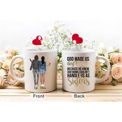best friend mug personalised, best friend gift, bestie mug, , friend birthday gift, custom best friend mug, soul sister