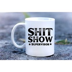 farewell office gift, gift for boss, coworker leaving mug, shitshow mug, funny mug, leaving present, gift for colleagues