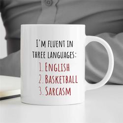 mug for basketball coach, enumeration b-ball cup, for hooper, baller, team gift, birthday present for boys, nephew, men,