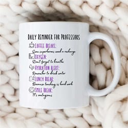 empowering mug for professors, gift for university lecturers, office, educator mom, tenure gift, teaching dad, for her,