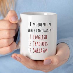 farmer enumeration mug, sarcastic gift for agronomist, nature lover, garden owner, employee appreciation, housewarming,