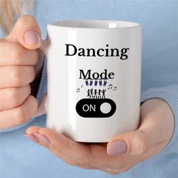 mug for dance teacher, ballet dancer birthday present, dancing instructor cup, birthday present for ballet girls,gift fo