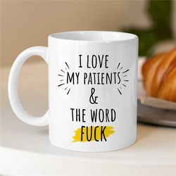 mug for medical assistant, registered nurse gift, nursing school graduation gift, rn hospital mug, midwife, funny cowork