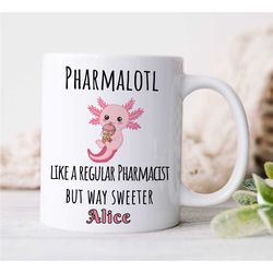 Custom Mug for Pharmacists, Personalized Pharma Grad Gift, Customizable Medical Themed Cup, Unique Coworker Gift, Med Sc