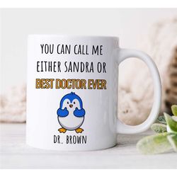 personalized general physician gift, custom doctor mug, unique gyn cup, medical intern, med grad present, student, cardi