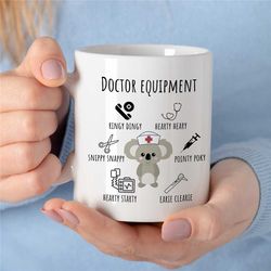 sarcastic doctor mug, funny gift for physician, medical school graduation present, mug for gynecologist, gp, intern, psy