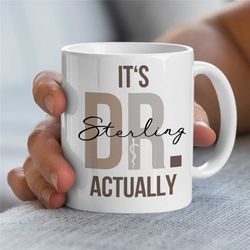 customizable hospital mug, custom doctor mug, personalized physician gift, unique surgeon gift, dad birthday present, em