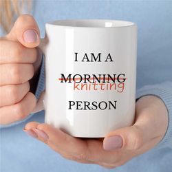 knitting mom gift, funny crocheter mug, knitting lover mug, crochet coffee mug, birthday gift for grandma, unique best f