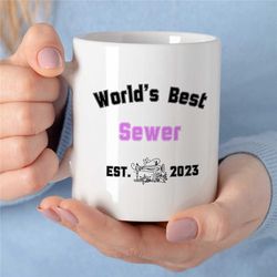 custom mug for seamsters, customizable birthday gift for mom, personalized seamstress mug, quilting mug for women, nana
