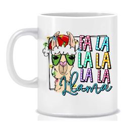 Llama Christmas mug, humour, Gift for her Housewarming gift valentines gift Funny mug Cheeky gift Inappropriate gift