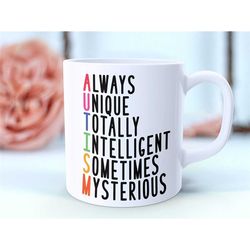 autism awareness mug, autism mug, autism mom gift, neurodiversity mug, autism gift, unique gifts, gift for her, gift for