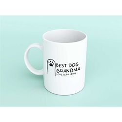 Dog Grandma Mug, Dog Grandpa Mug, Funny Grandparent Gift, Funny Grandma Mug, Dog Grandma, Dog Grandpa, Personalised Gran