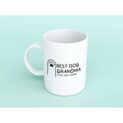 dog grandma mug, dog grandpa mug, funny grandparent gift, funny grandma mug, dog grandma, dog grandpa, personalised gran