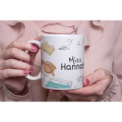 personalised teacher mug, mug for teacher, teacher mug, teacher gift, teacher gifts, thank you gifts, teacher keepsake,