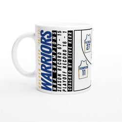 golden state warriors coffee mug | warriors 17 mug | steph curry mug | nba | kevin durant | 325ml/11oz mug | birthday gi