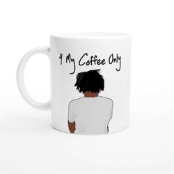 j cole coffee mug | 4 your eyez only | hip-hop mug