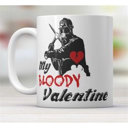 my bloody valentine horror mug