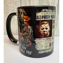 halloween michael myers various styles mugs
