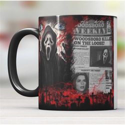 ghostface scream mug