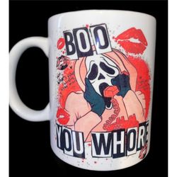 funny mug boo you w* scream