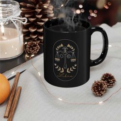 libra scale mug zodiac sign birthday gift zodiac mug coffee lover tea lover cup mug gift for christmas gift