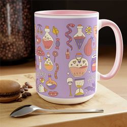 halloween mug coffee mug halloween lover party gift mug floral mug gift for her mug funny gift for wife coffee mugs tea