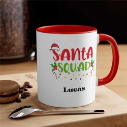 santa squad mug 11oz gift for aunt christmas gift for her gift favorite aunt gift coffee lover gift tea gift for her cof