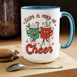 cup of cheer mug christmas mug grumpy coffee mug fucking glorious morning mug gift for her mug funny gift for wife tea c