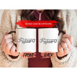 pharmacy squad mug, pharmacist gift mug for men & women birthday, retro mug, pharmacy student cup, pharmacy tech mug, ph