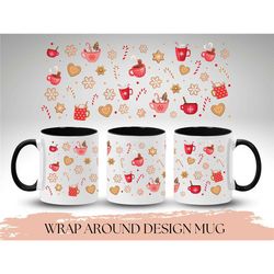 merry christmas mug, christmas coffee mug for men & women, secret santa gift, winter mug, holiday mug, christmas drink m